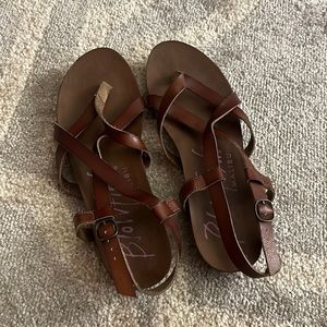 Blowfish Malibu brown sandals